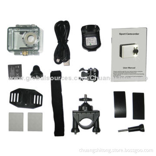 Outdoor sports camera, new style with 1080P full HD, waterproof